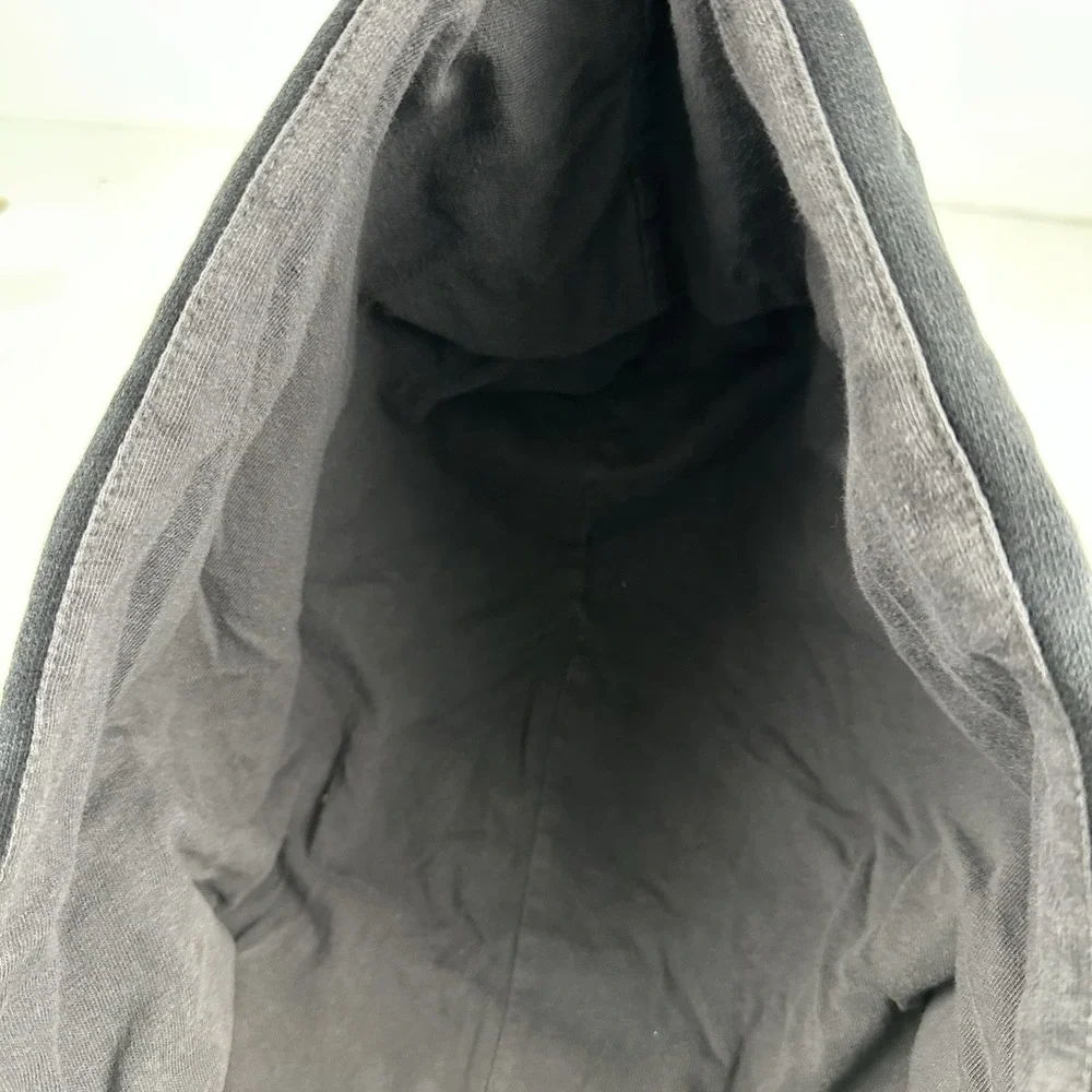 Vintage Y2K The North Face Half Dome Logo Hoodie Black Gray Men's Large Full Zip